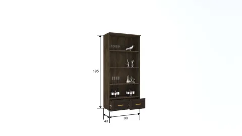 Pier P1 Vitrines Szekrény
